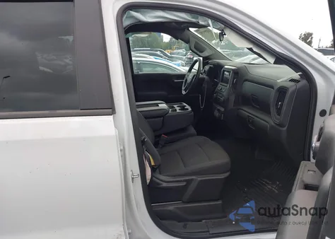 2025 Chevrolet Silverado 1500 4Wd Short Bed Custom из США, поврежденный, VIN 3GCPKBEK6SG229571